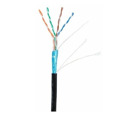 F/UTP 4pair, Cat5e, Out, PE (EC-UF004-5E-PE-BK-1)